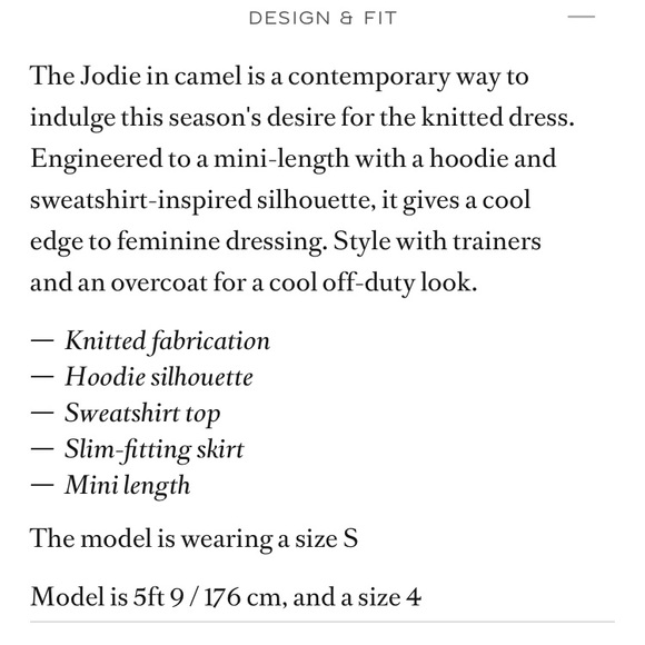 Jodie Midi Hooded Sweatshirt Dress - Picture 8 of 8